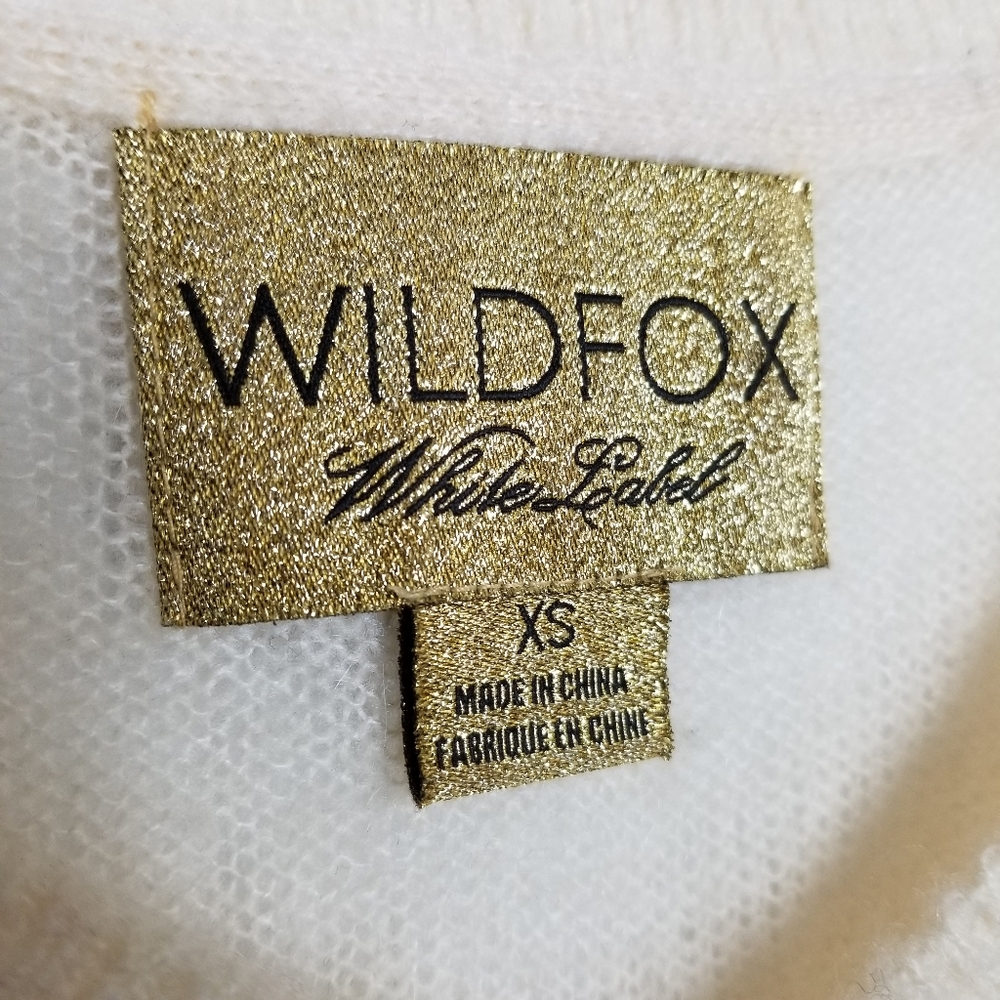 Wildfox Sweater White Label Mohair Oversized - Picture 5 of 6